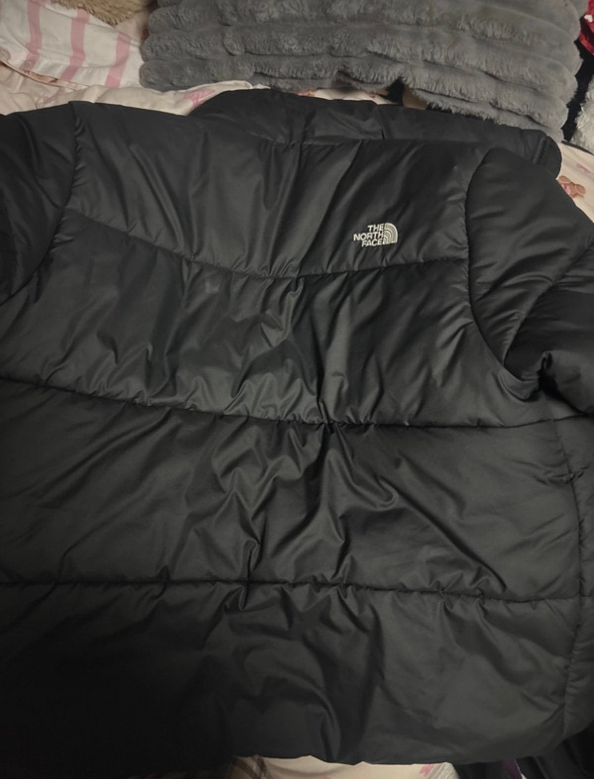 North face jas, Ophalen of Verzenden, Zo goed als nieuw, Zwart