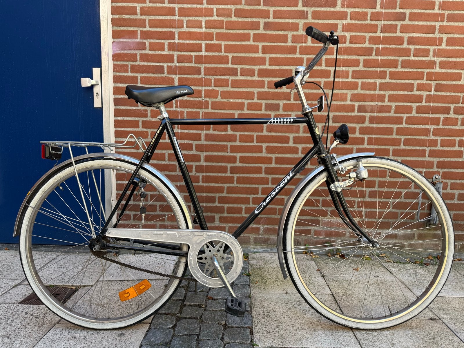 Vintage Crescent herenfiets 61 cm - Sachs Torpedo 3 versn., Terugtraprem, Gebruikt, Versnellingen, 61 tot 65 cm