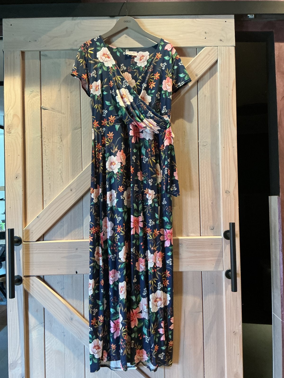 Nieuw maxi jurk Vintage Chic mt 44, Ophalen of Verzenden, Nieuw, Maat 42/44 (L), Blauw