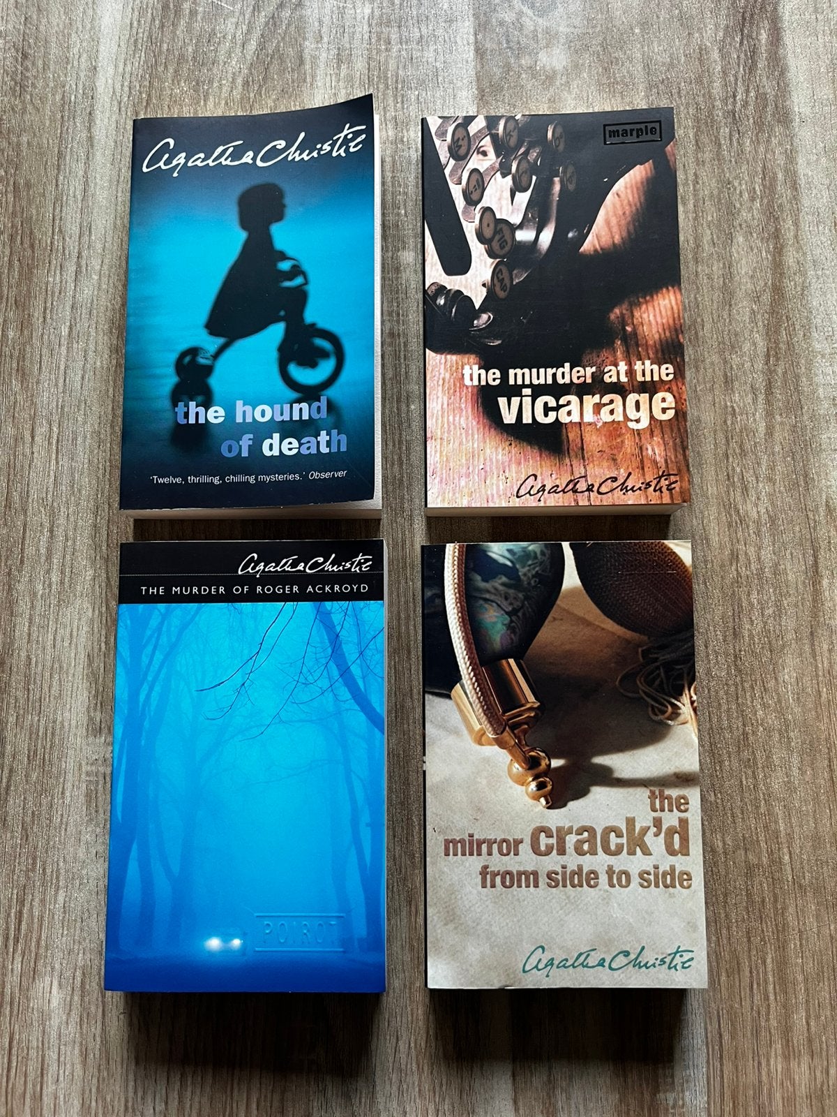 4 Agatha Christie boeken, Ophalen of Verzenden, Zo goed als nieuw