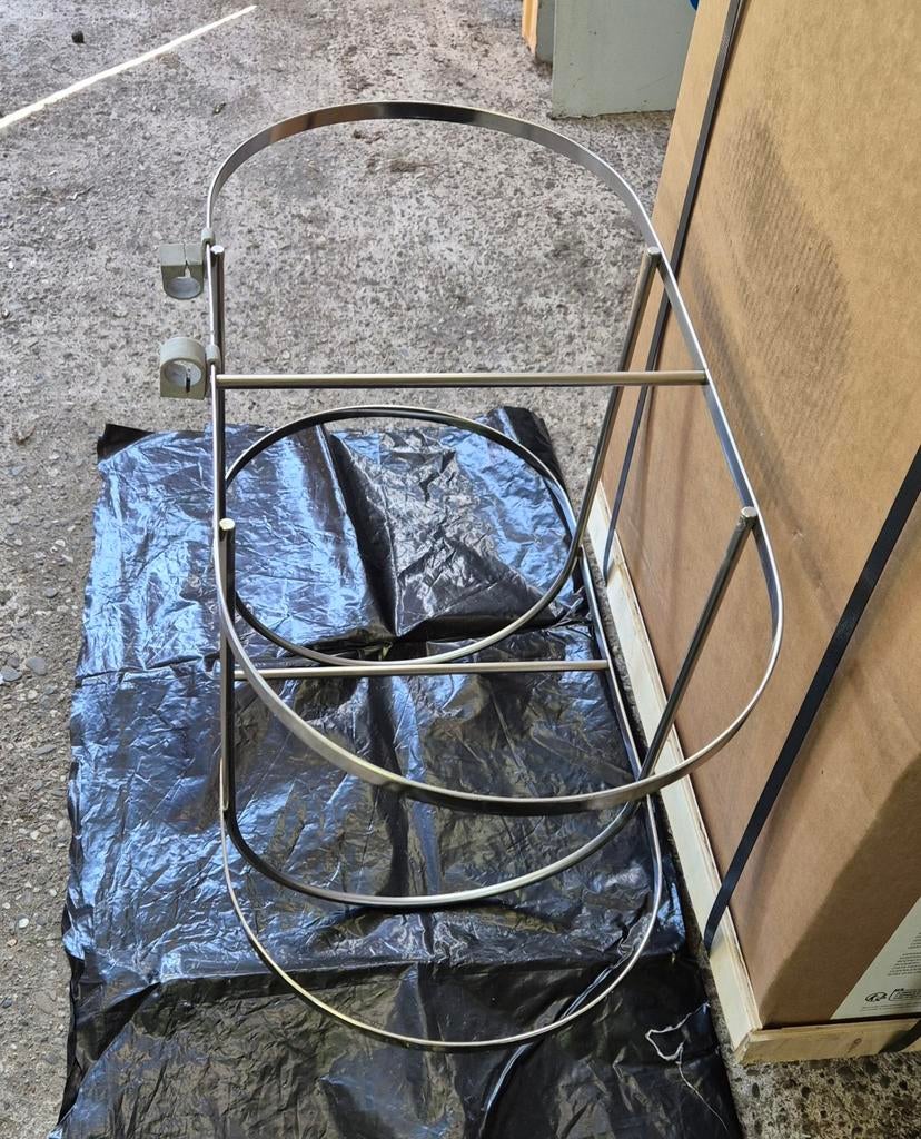 RVS Fenderhouder / Stootwilhouder voor 2 stuks incl. klemmen, Watersport en Boten, Accessoires en Onderhoud, Ophalen, Nieuw