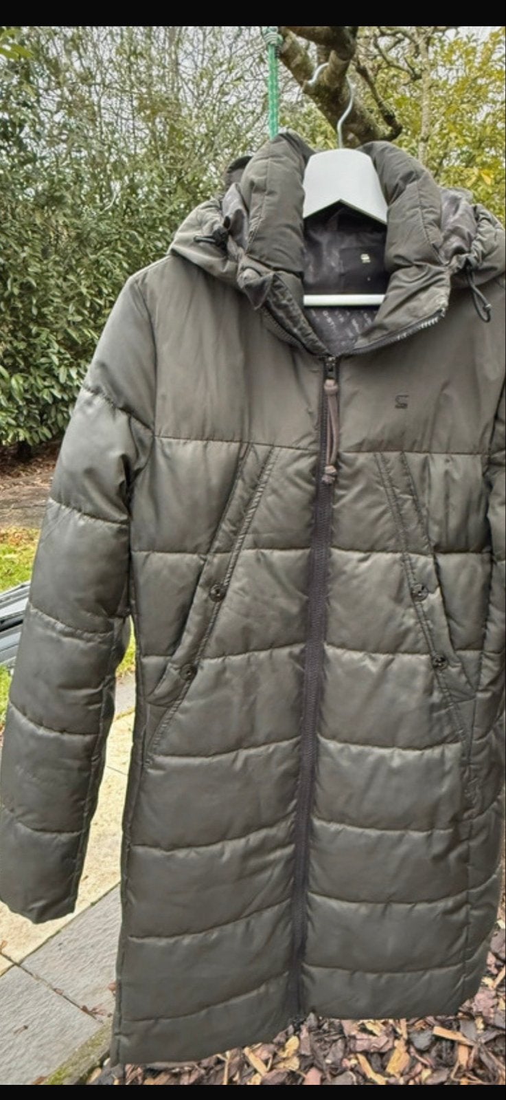 G-Star RAW jas maat L - Ideaal voor fietsen, Ophalen of Verzenden, Gedragen, Maat 42/44 (L), Groen
