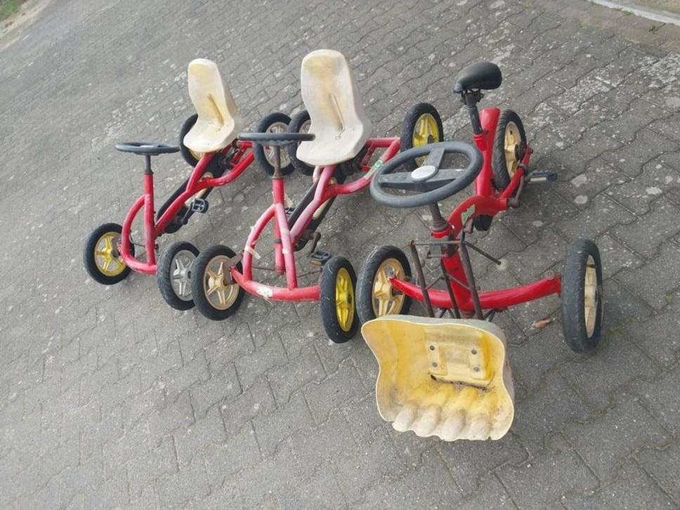 2x Berg Buddy  skelter., Kinderen en Baby's, Speelgoed | Buiten | Skelters, Ophalen, Gebruikt, Berg