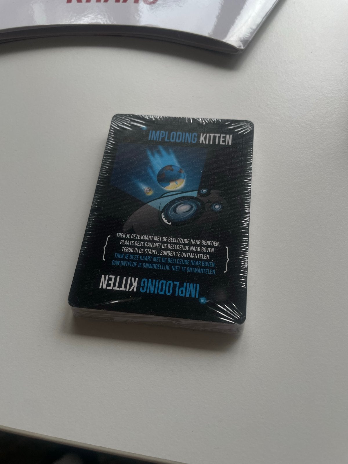 Exploding Kittens: Imploding Kittens Uitbreiding (Nieuw), Drie of vier spelers, Ophalen of Verzenden, Nieuw