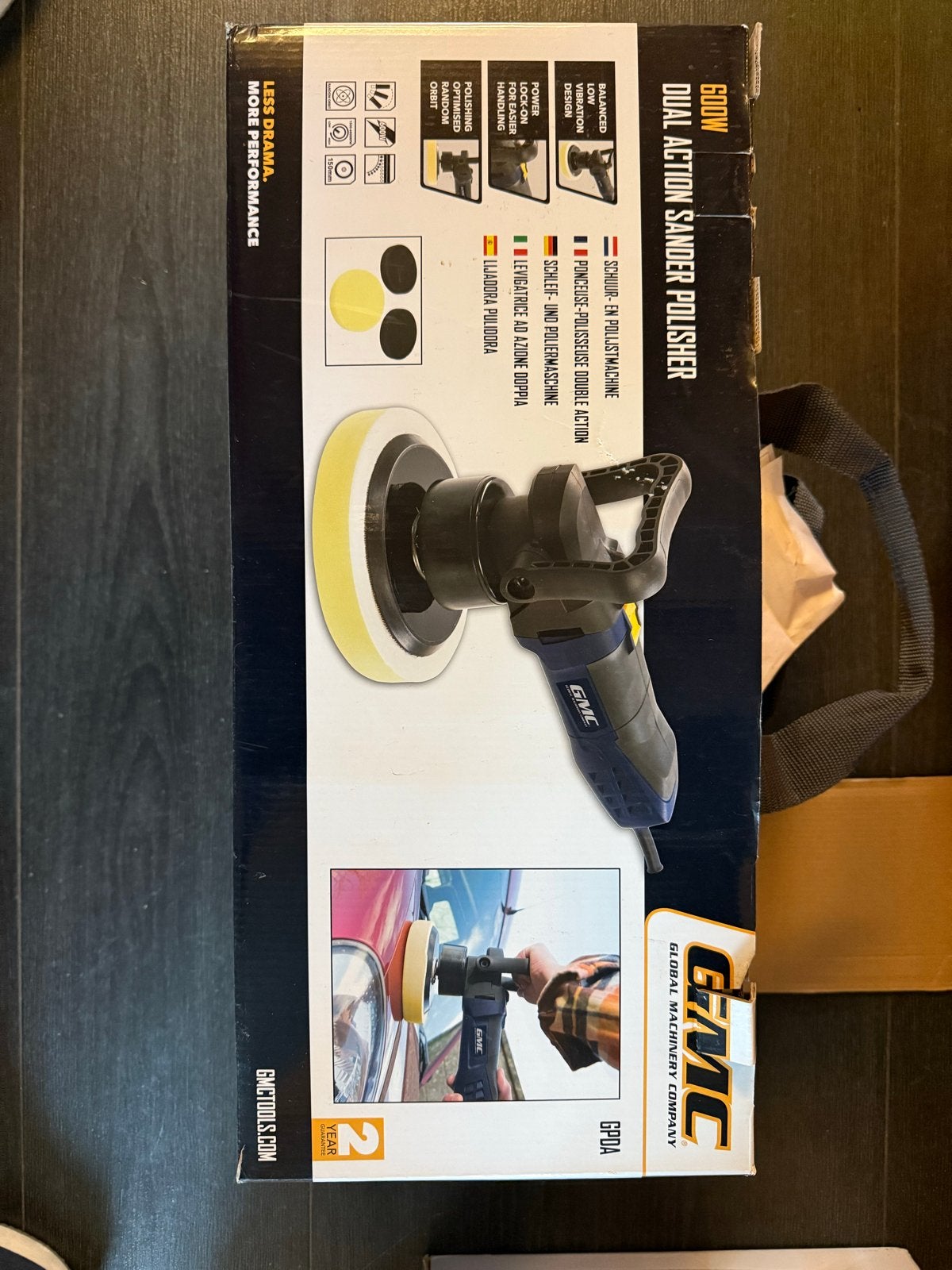 GMC Professionele Poetsmachine Nieuw in Doos met Draagtas, Ophalen, Nieuw