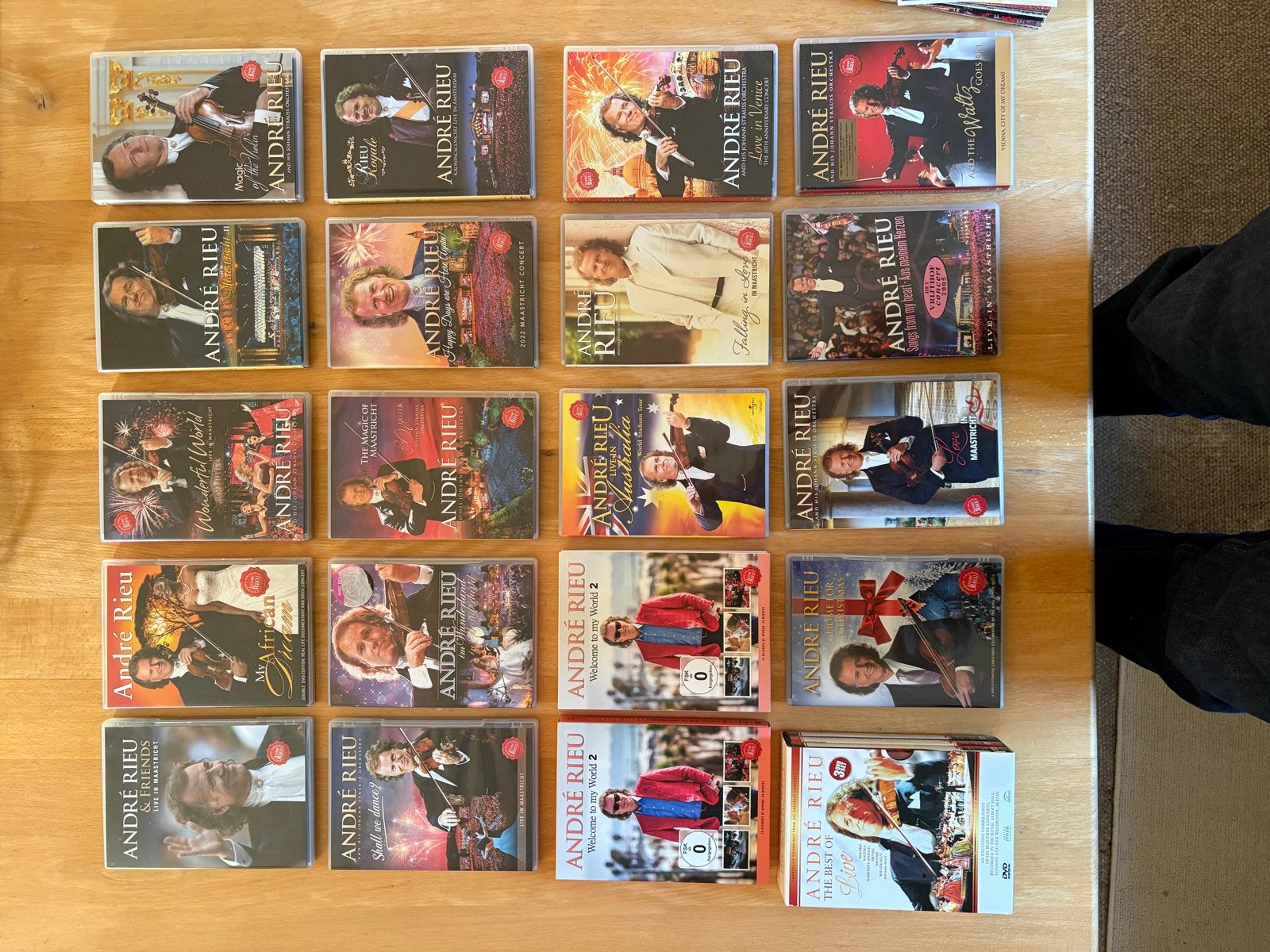 André Rieu DVD collectie (17 stuks) met extra's, Alle leeftijden, Ophalen of Verzenden, Zo goed als nieuw, Concert