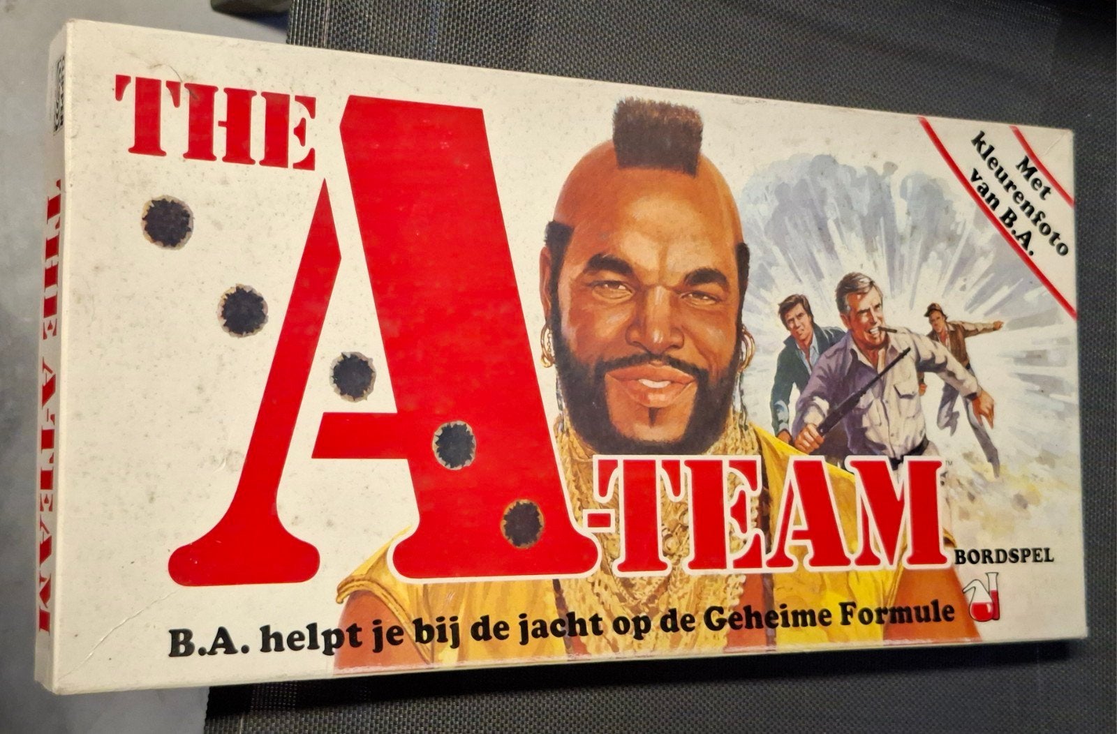 The A-Team Bordspel - B.A. helpt je bij de jacht, Ophalen of Verzenden, Gebruikt