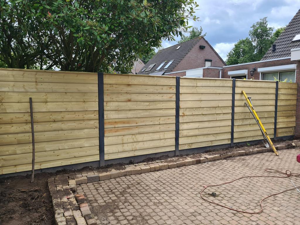 Nieuwe schutting? JJ Schuttingen Maakt het !, Tuin en Terras, Schuttingen, Ophalen of Verzenden, Nieuw