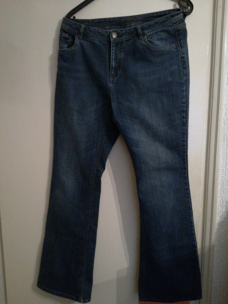 BIAGINNI charles Vogele Jeans spijkerbroek Corinna 44, Kleding | Dames, Maat 42/44 (L), Zo goed als nieuw, Lang, Verzenden
