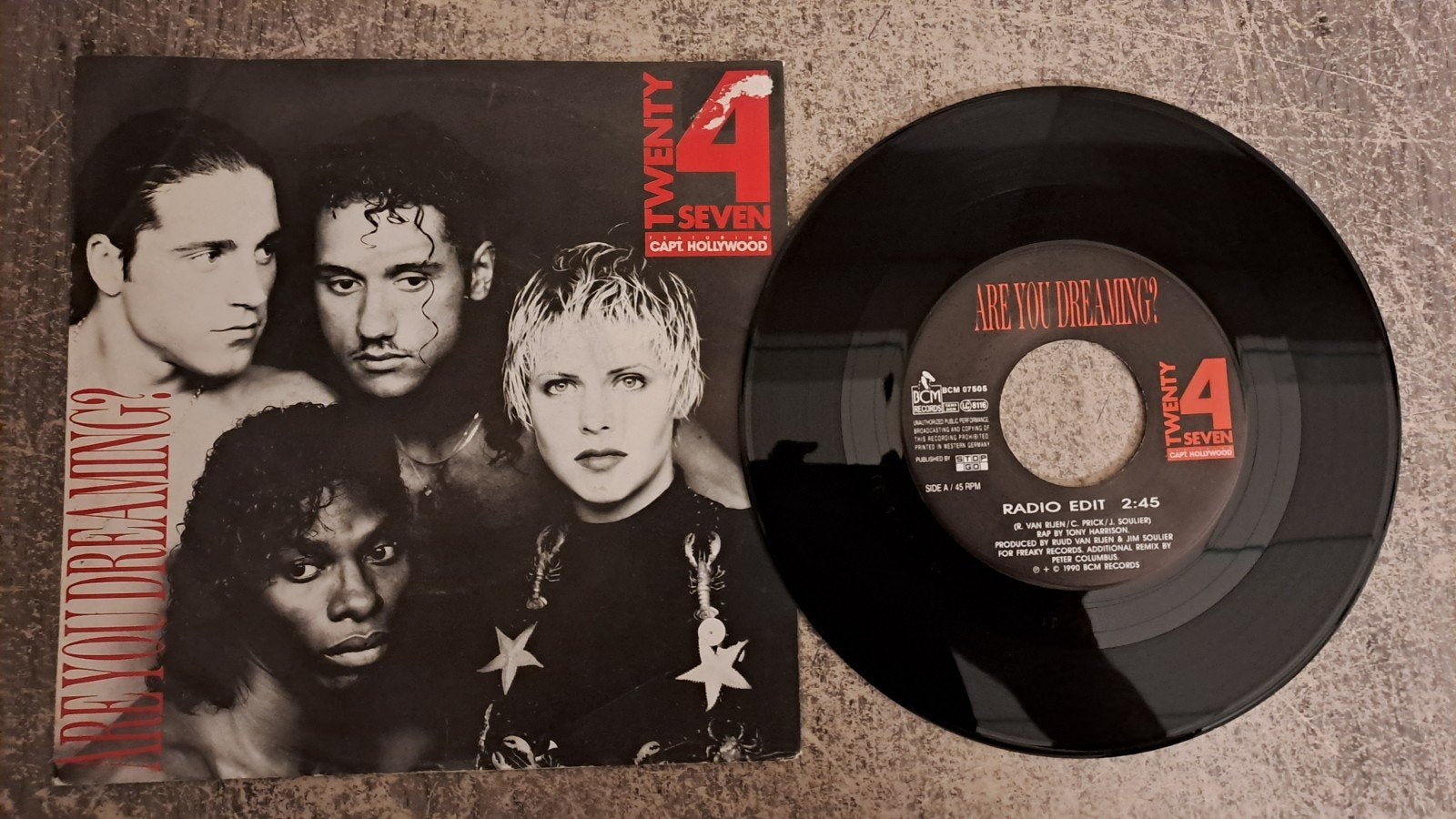 Twenty 4 seven  - are you dreaming, Cd's en Dvd's, Gebruikt, 7 inch, Pop, Fotohoes