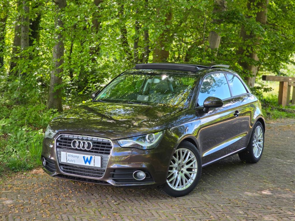 Audi A1 1.4 Tfsi | Automaat | Pano | Nw ketting |, Auto's, Euro 5, A1, Zwart, 4 cilinders