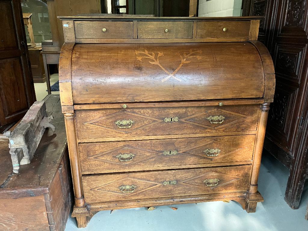 OPRUIMING! Prachtig Cylinderbureau 18e eeuw! NU 150 EURO!, Ophalen