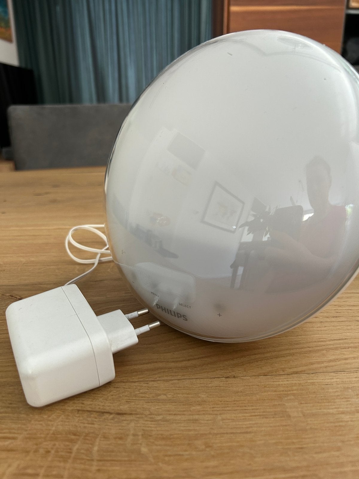 Philips Wake-up light HF3520, Ophalen of Verzenden, Gebruikt, Digitaal