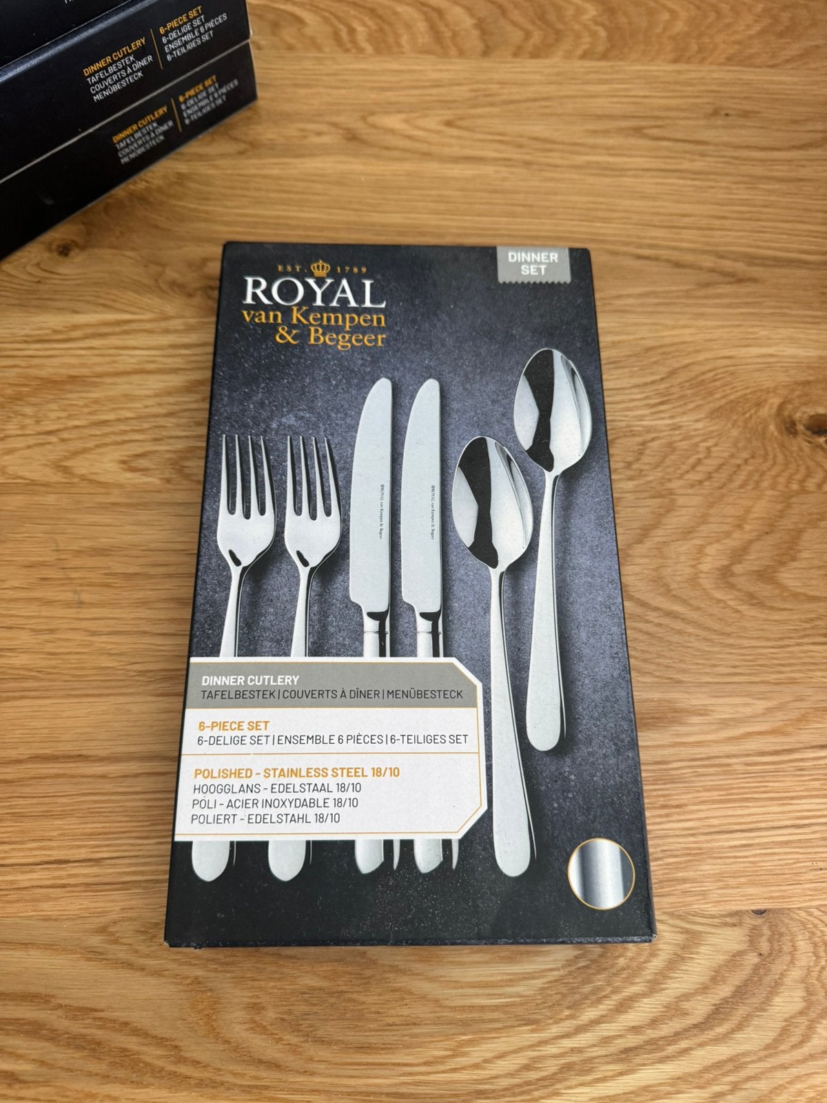 4x ROYAL van Kempen & Begeer bestekset, Bestekset, Zo goed als nieuw, Rvs of Chroom, Ophalen