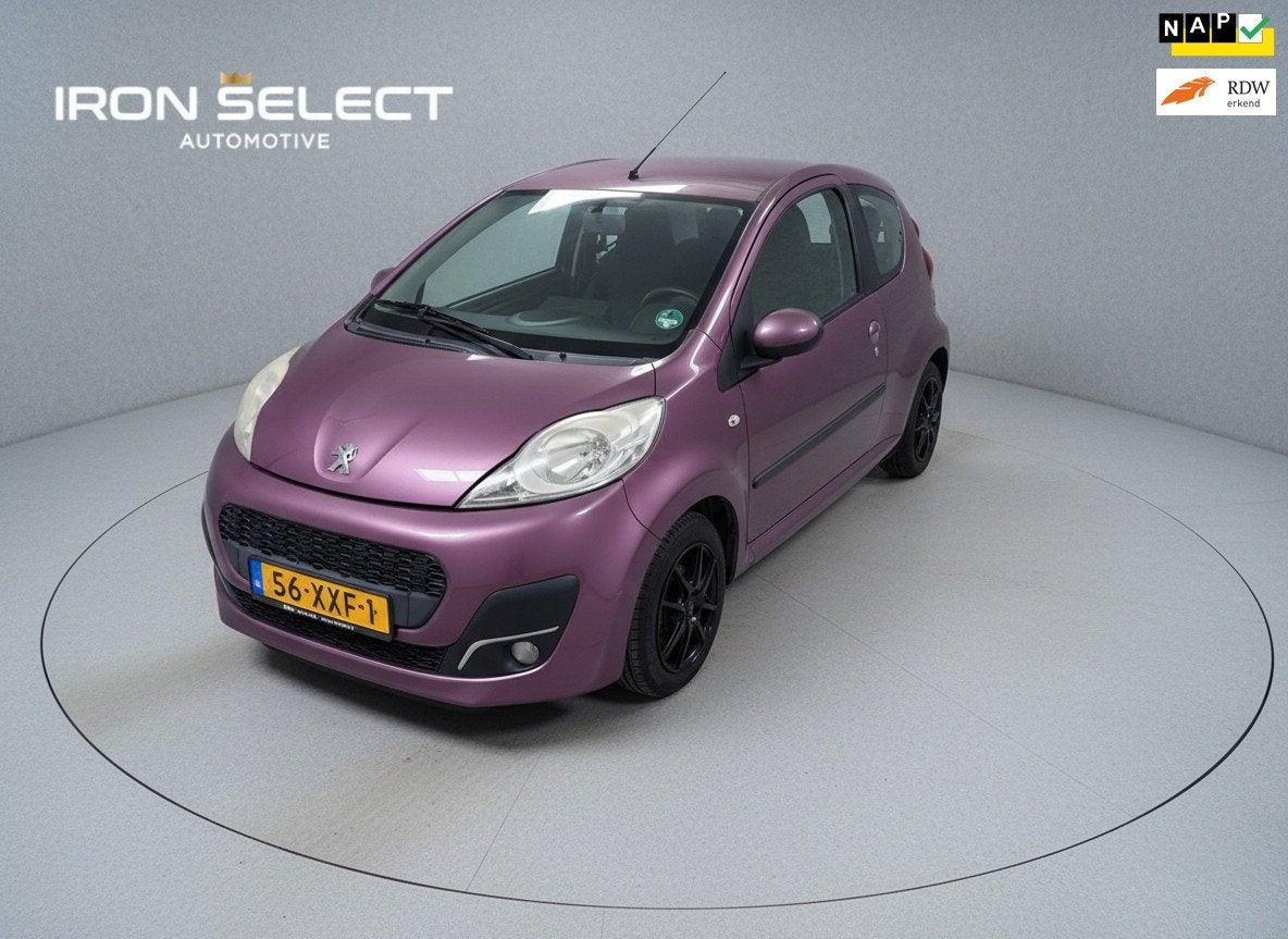 Peugeot 107 1.0 Active, Voorwielaandrijving, Euro 5, Gebruikt, Overige kleuren
