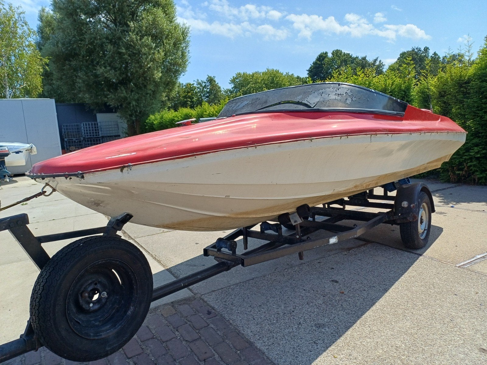 Shakespear Magnum 4.70 meter, Watersport en Boten, Ophalen, Overige merken, Gebruikt, 70 tot 120 pk