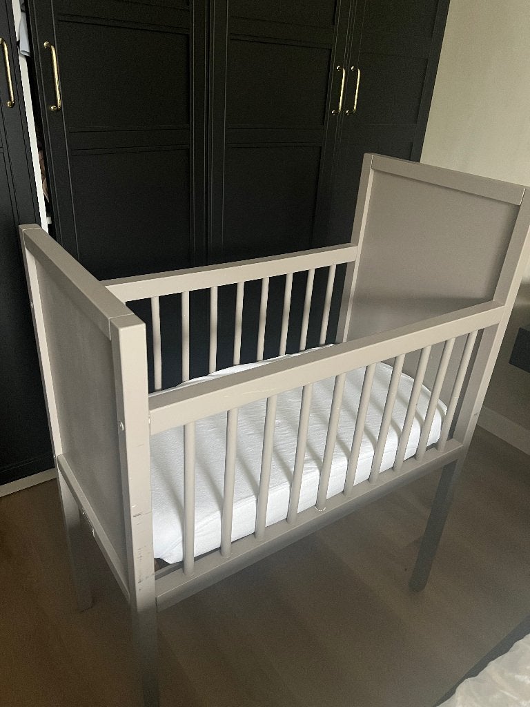 Bopita wieg inc matras, Ophalen, Zo goed als nieuw, Minder dan 140 cm, Matras