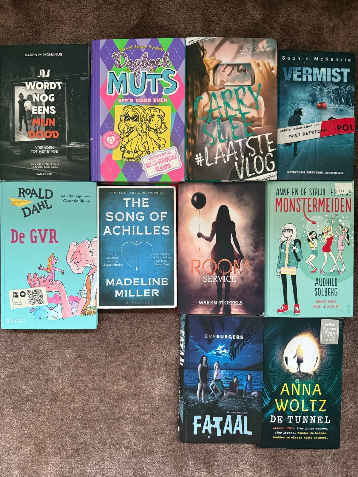 Diverse boekenbundel: jeugd, thriller, fantasy, Boeken, Ophalen, Zo goed als nieuw