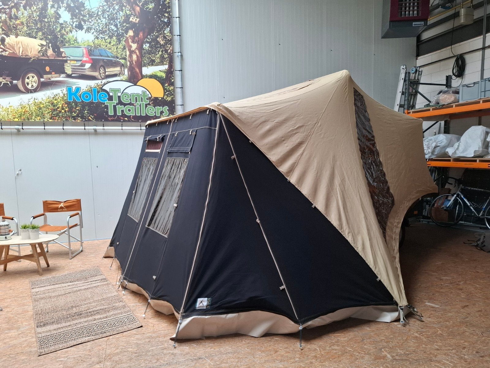 Aart Kok Tuareg Tent & Trailer zgan, Ophalen, Aart Kok