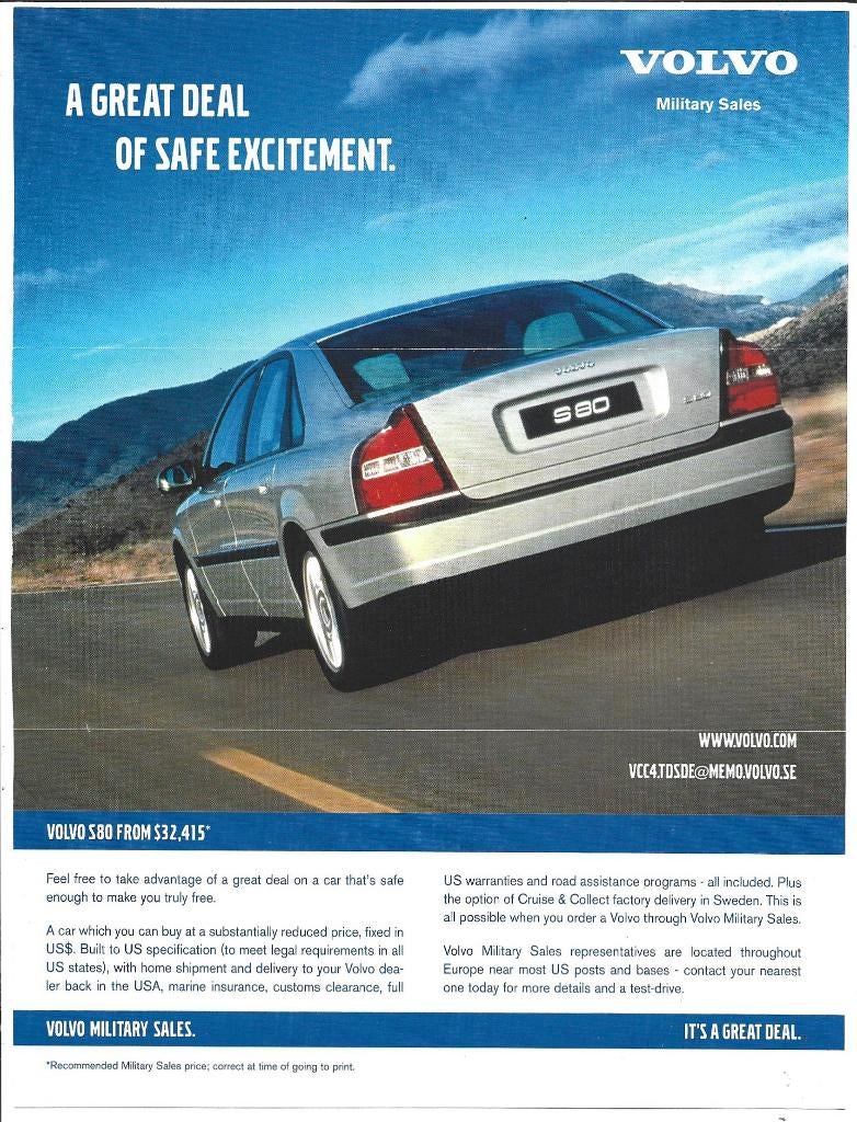 Volvo S90 leaflet folder auto (vv15), Ophalen of Verzenden, Zo goed als nieuw, Volvo