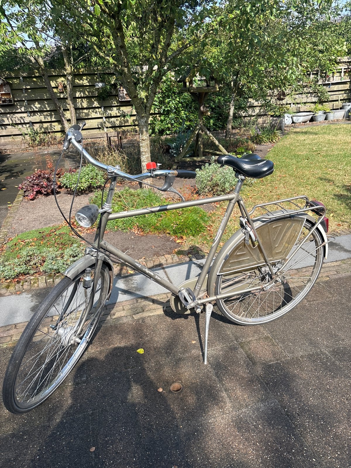 Fongers herenfiets Klassiek en Betrouwbaar, Gebruikt, Versnellingen, Trommelrem, Ophalen