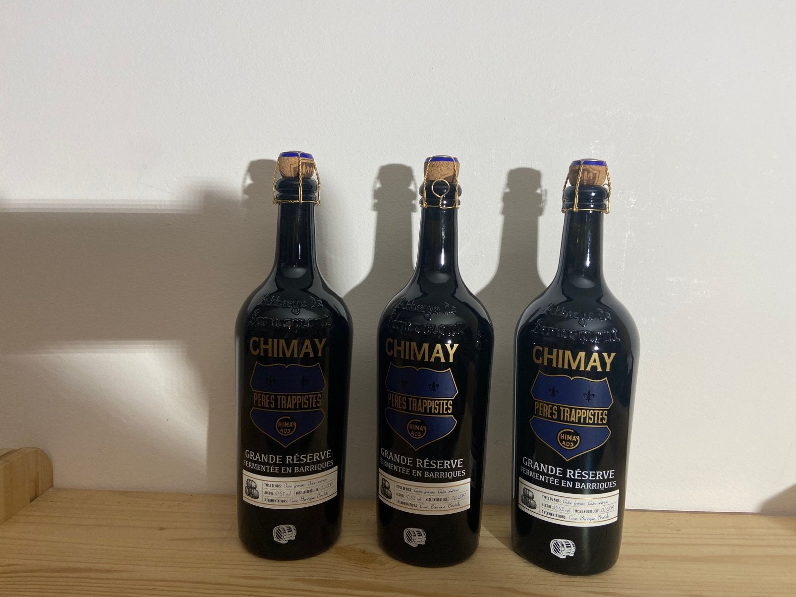 Chimay Grande Reserve Fermentee Barriques 2019, Ophalen of Verzenden, Nieuw, Flesje(s), Overige merken