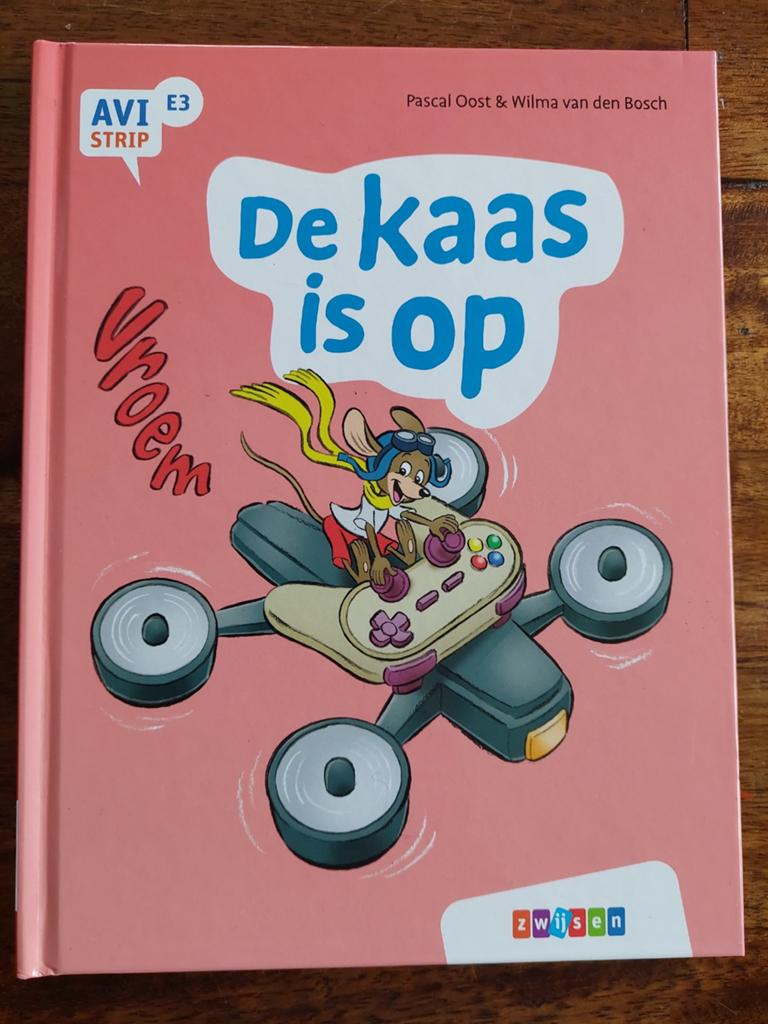 AvI E3 stripboekvorm Pascal Oost - De kaas is op, Fictie algemeen, Ophalen of Verzenden, Zo goed als nieuw, Pascal Oost