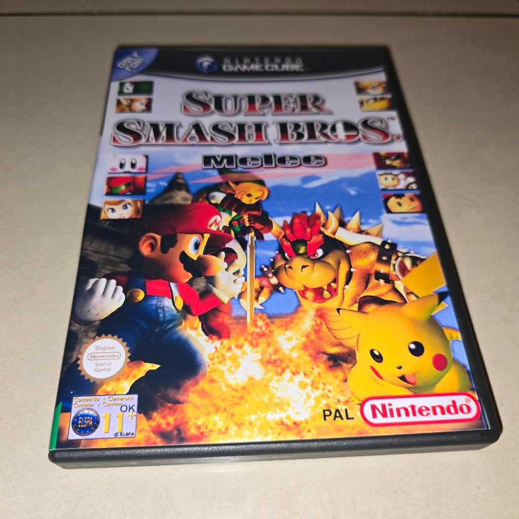 Super Smash Bros. Melee GameCube GC Game Case, Spelcomputers en Games, Games | Nintendo GameCube, Vechten, Verzenden, 1 speler