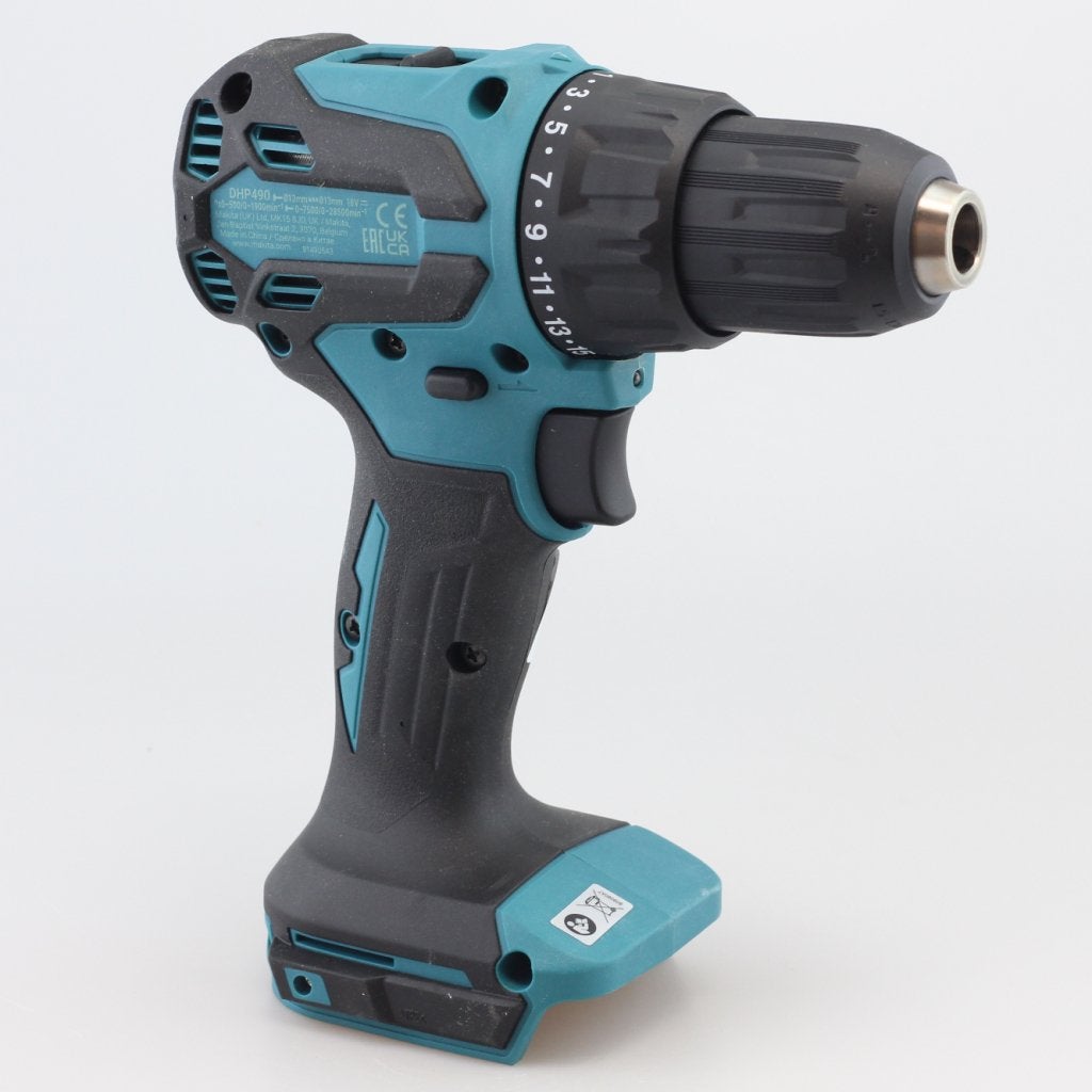 Makita DHP490 Schroefboormachine 2025 Body Nieuwstaat, Makita, Zo goed als nieuw, Support@makita.com, Makita Corporation, 3-11-8, Sumiyoshi-cho, 
Anjo, Aichi 446-8502
Japan