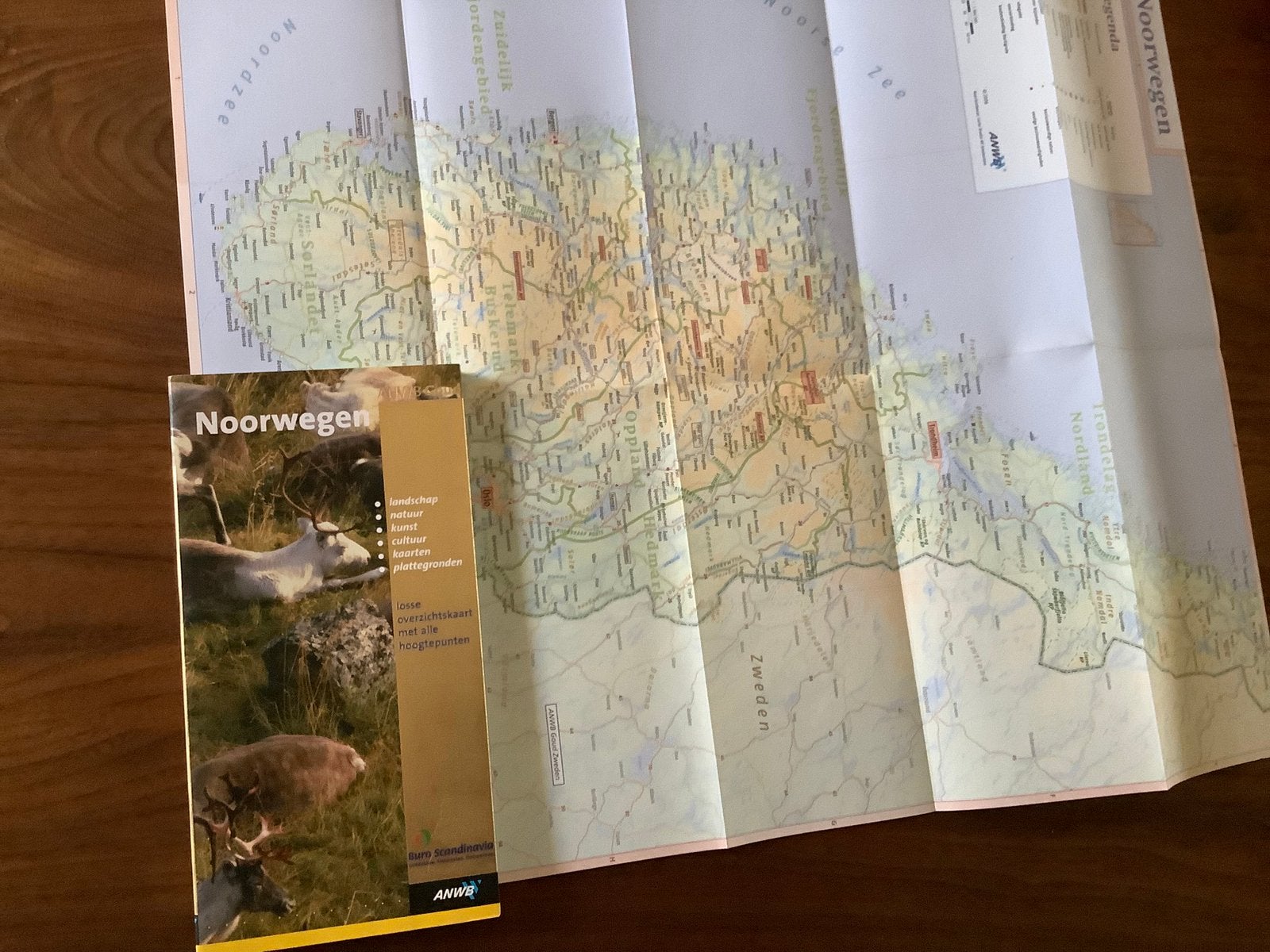 Noorwegen 396pg ANWB GOUD reisgids + kaart oa Oslo Norrland, Ophalen of Verzenden, Nieuw, Europa, Reisgids of -boek