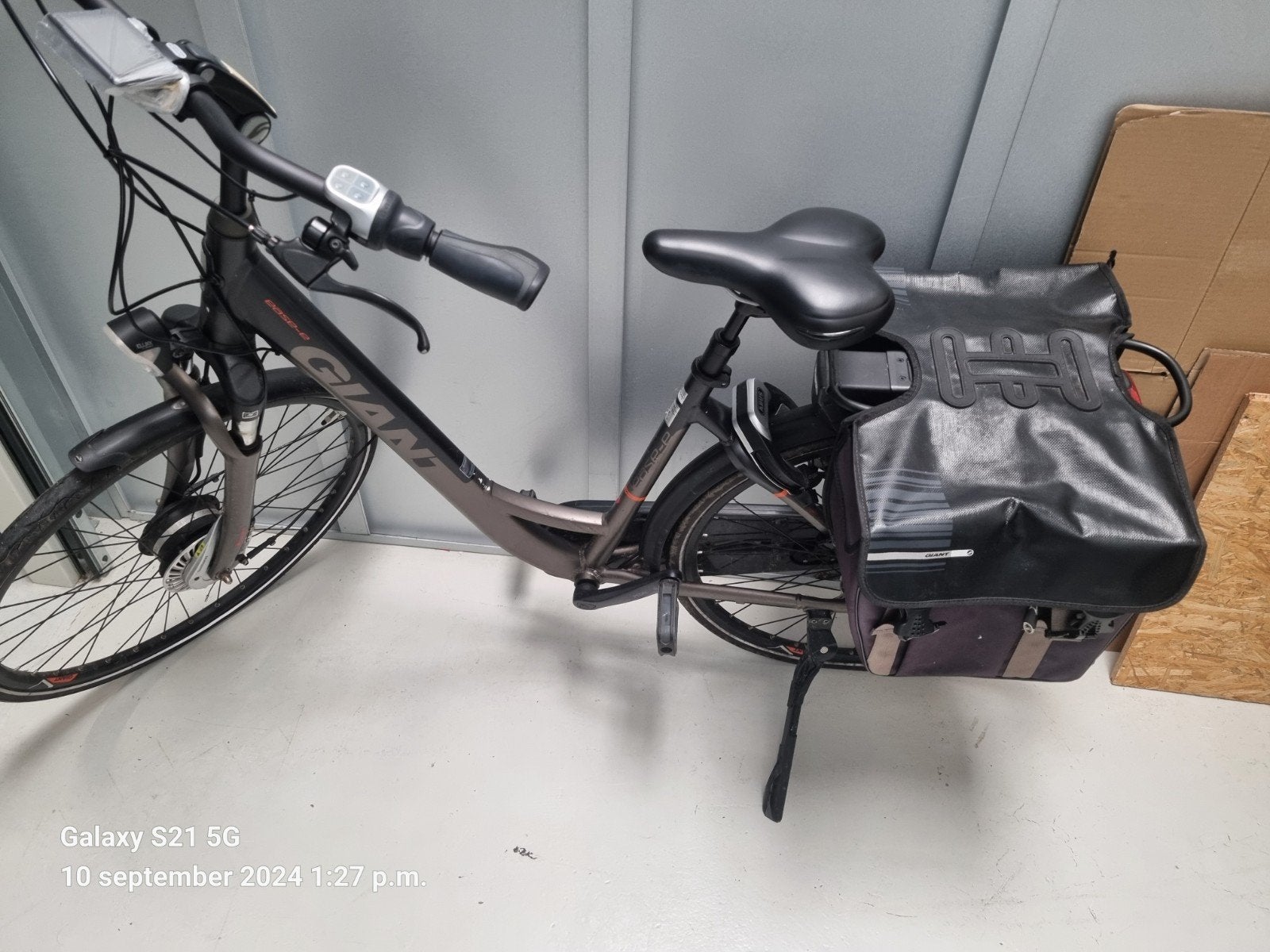 Te koop elektrische fiets merk Giant, Ophalen, Gebruikt, Overige merken