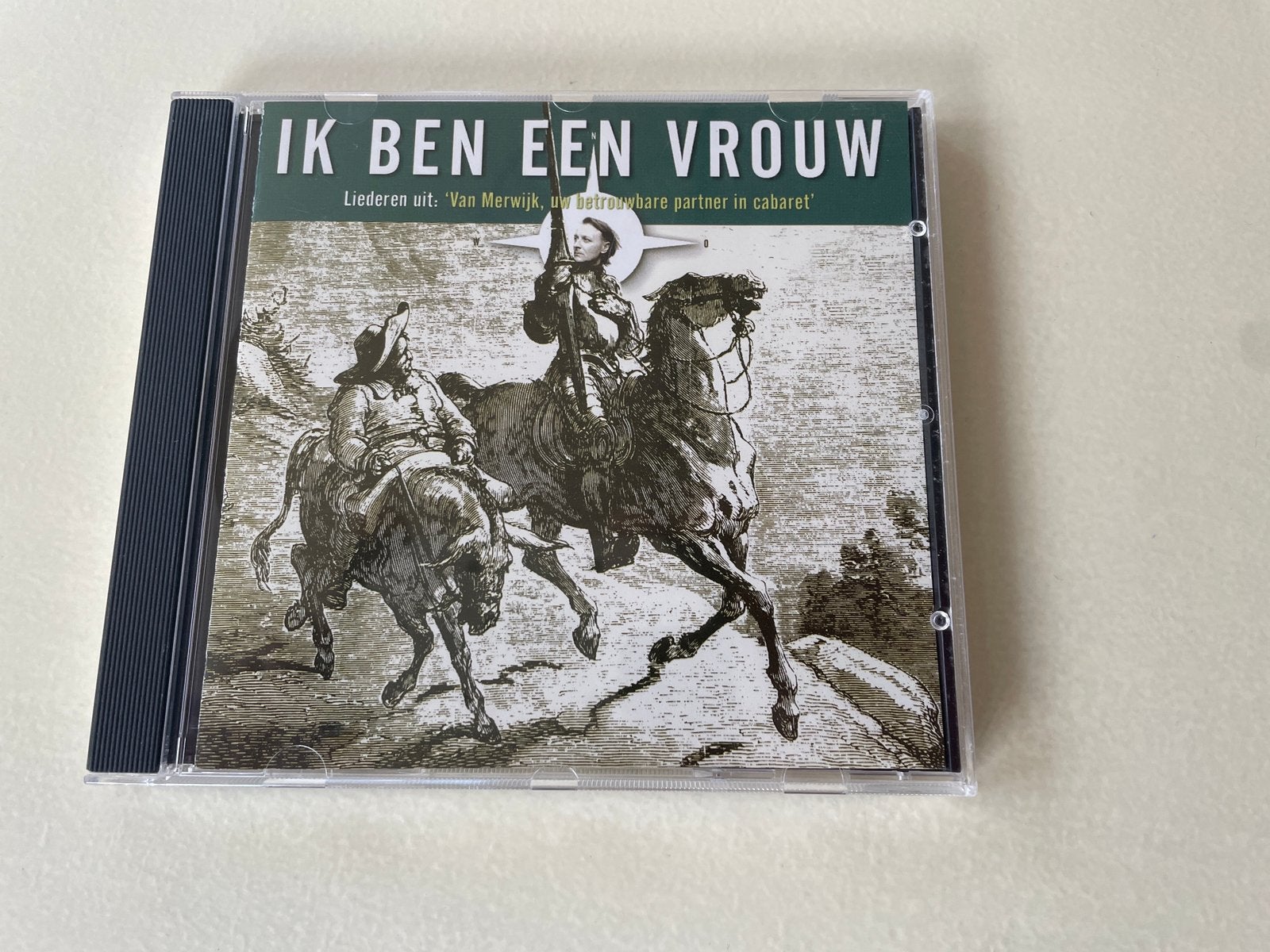 Jeroen van Merwijk - Ik ben een vrouw - gesigneerd, Ophalen of Verzenden, Zo goed als nieuw