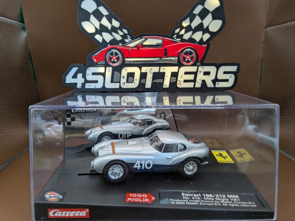 Carrera Evo Ferrari 166/212 MM #410 Mille Miglia 1951, Verzenden, Nieuw, Elektrisch, Carrera