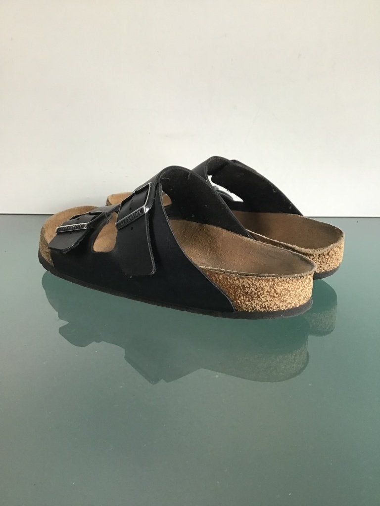 Birkenstock 40 | Arizona zwart | Gratis verzenden, Kleding | Dames, Schoenen, Slippers, Verzenden, Zwart, Zo goed als nieuw