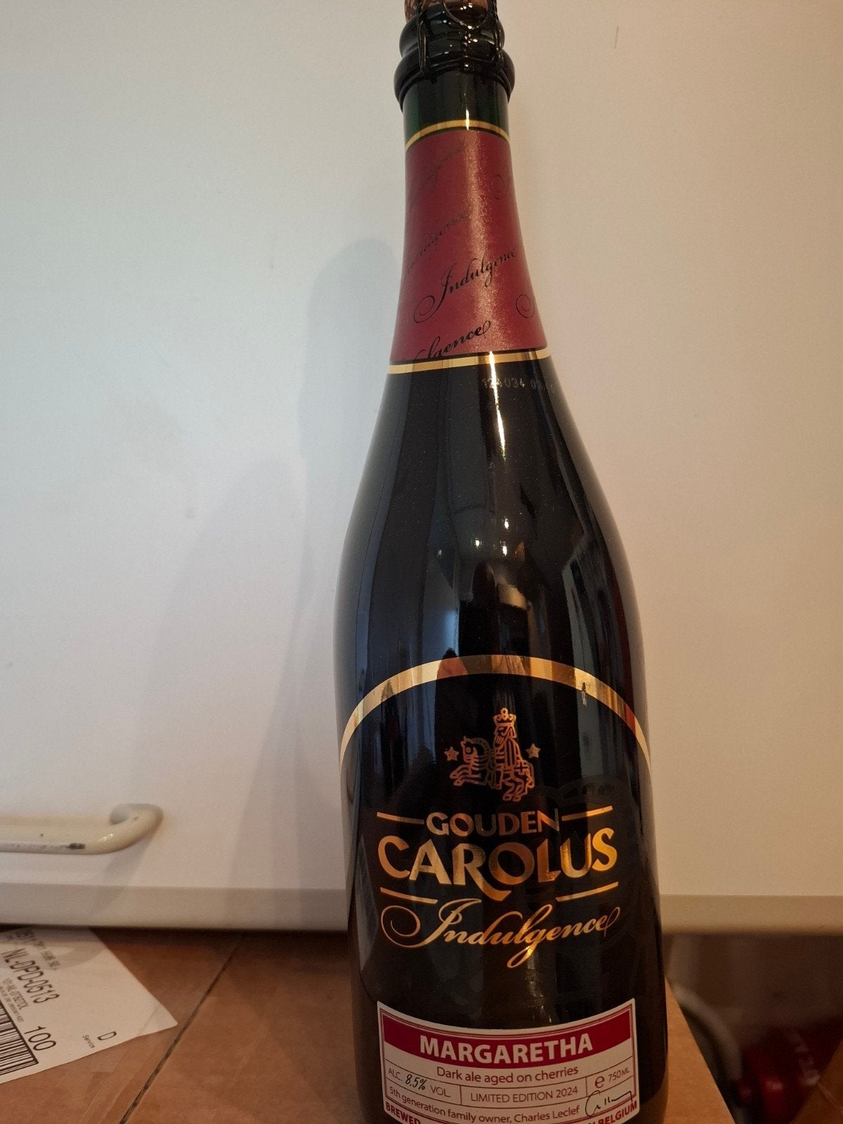 Gouden Carolus Indulgence 2024, een limited edition, Ophalen of Verzenden, Nieuw, Flesje(s), Overige merken