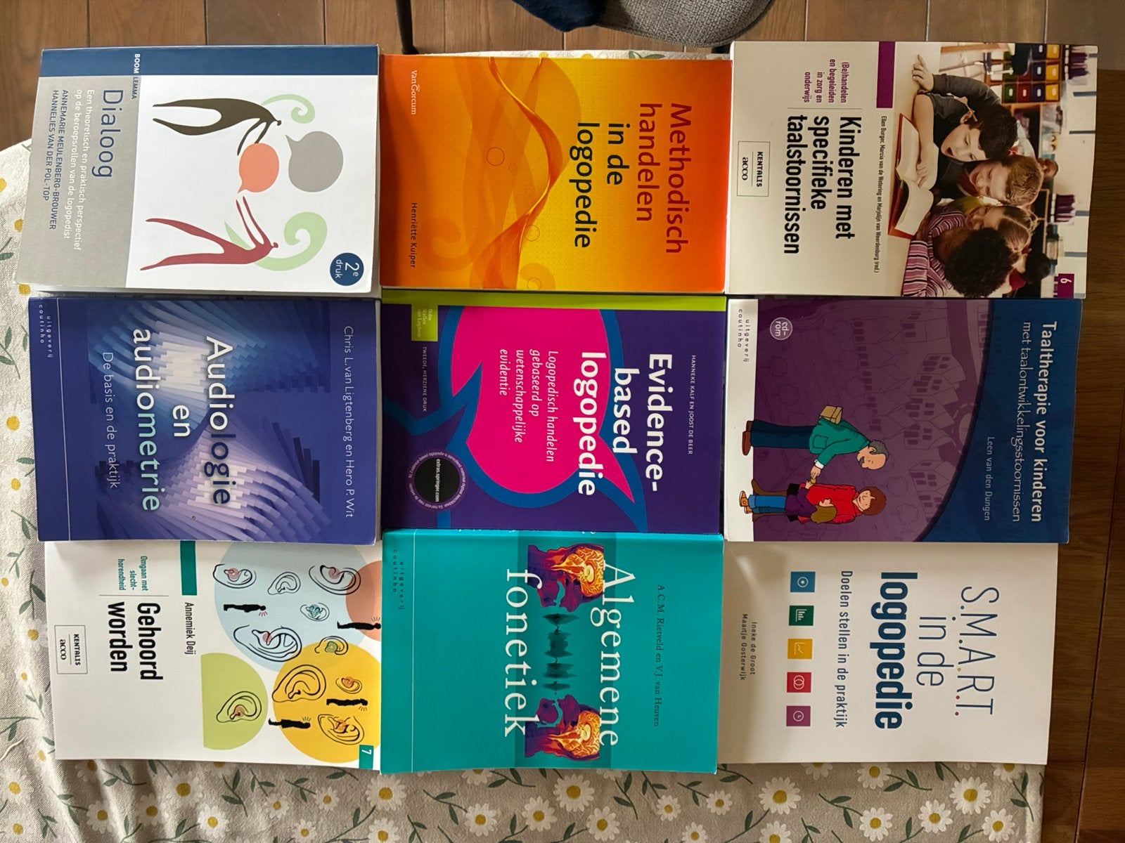 Studieboeken logopedie, Boeken, Ophalen of Verzenden, Beta, Zo goed als nieuw, HBO