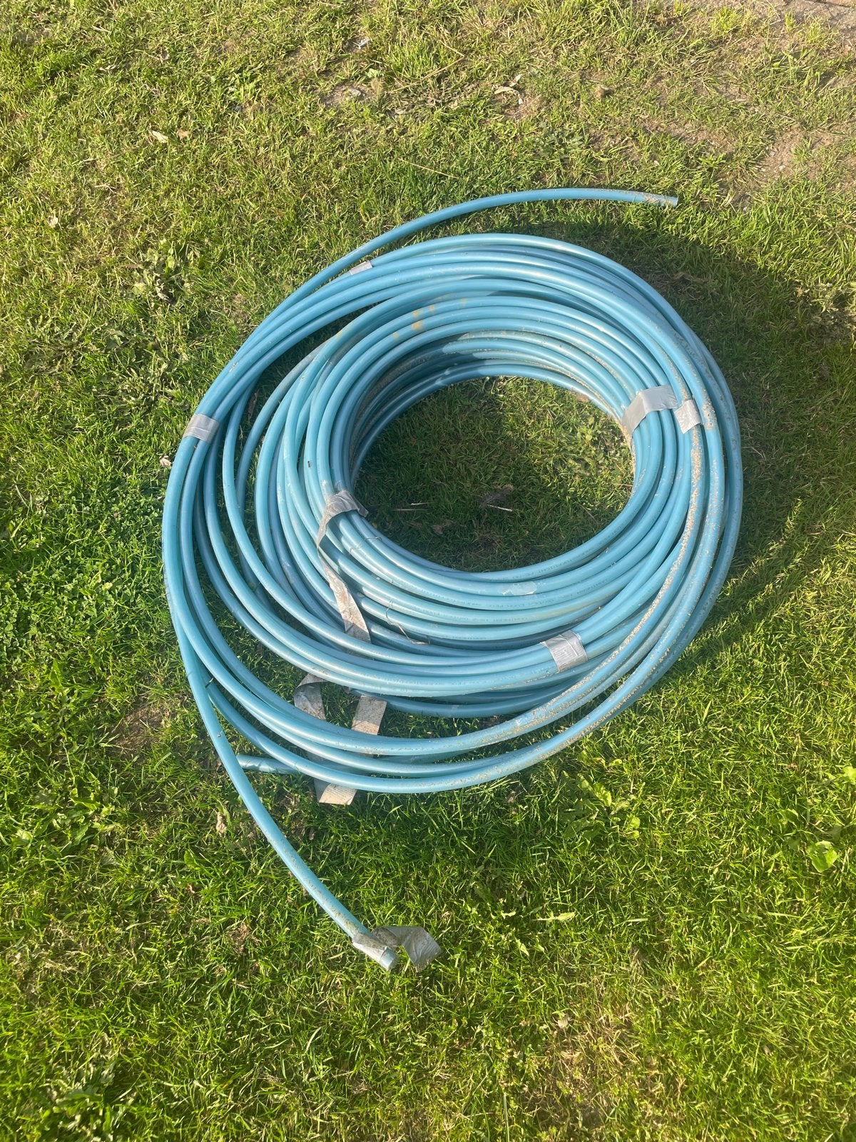 Blauwe tuinslang, diverse lengtes beschikbaar, Tuin en Terras, Tuinslangen, Ophalen, Gebruikt, Tuinslang