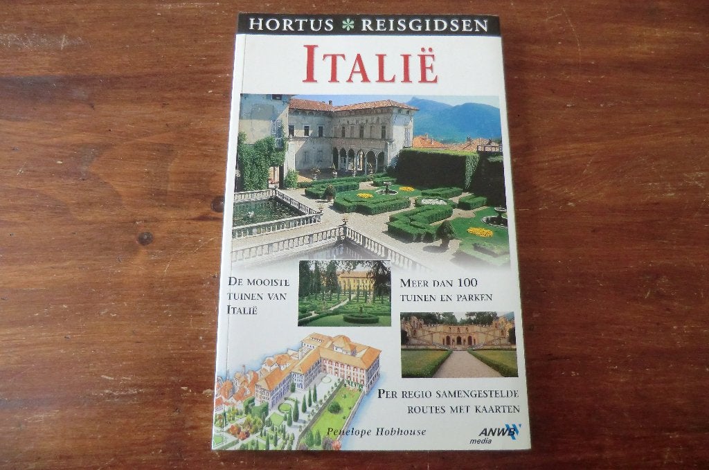 reisgids - Italië - hortus (1999) - Hobhouse / tuinen parken, Europa, Ophalen of Verzenden, Reisgids of -boek, Gelezen