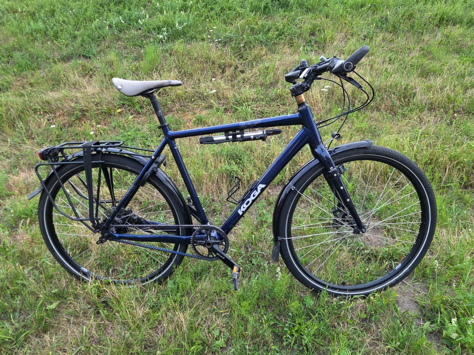 Koga World Traveller-S Schijfrem Rohloff Riem 57cm, Fietsen en Brommers, Fietsen | Heren | Sportfietsen en Toerfietsen, 28 inch