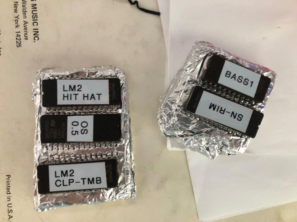 Sequential Circuits Drumtraks - firmware en sound chips, Ophalen of Verzenden, Gebruikt, Overige merken