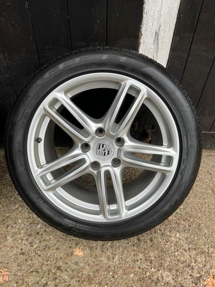 Originele Porsche Panamera 970 turbo velgen 19? breedset, Auto-onderdelen, Gebruikt, 285 mm, Banden en Velgen, Niet ingevuld