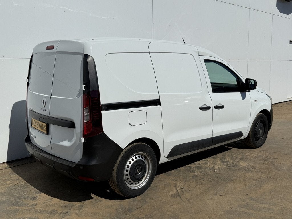 Renault Kangoo Comfort 1.3 TCe 100PK *Benzine* L1 Airco Navi, Auto's, Bestelauto's, Voorwielaandrijving, Gebruikt, Zwart, 4 cilinders