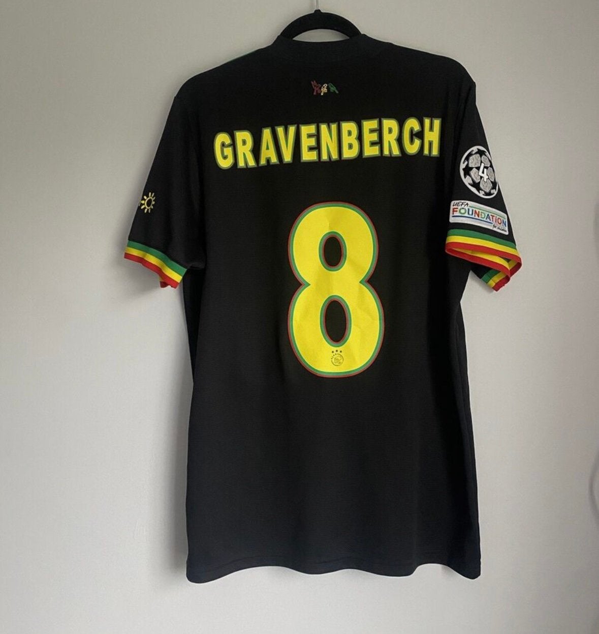 Ajax shirt Gravenberch NIEUW, Ophalen of Verzenden, Zo goed als nieuw, Shirt