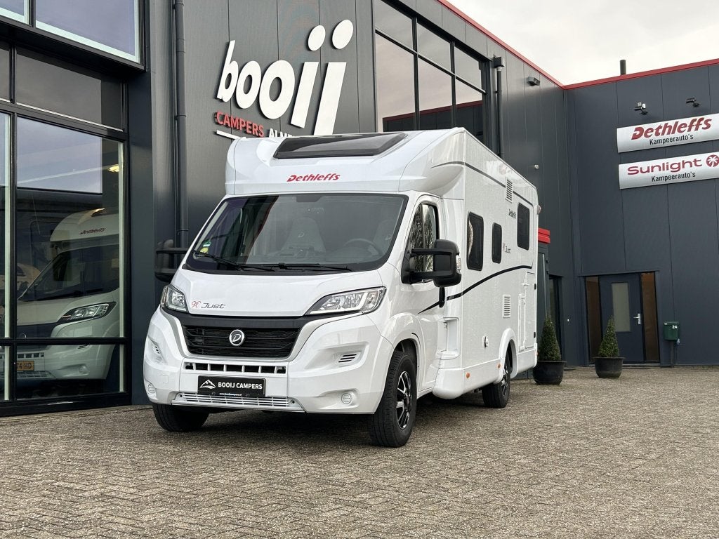 Dethleffs Just 90 T 6812 EB - Hefbed + Airco, Fiat, Bedrijf, Dethleffs, Tot en met 4