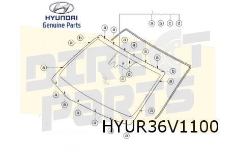 Hyundai Ioniq (10/16-9/19) Voorruit Origineel! 86111G2120, -, -, Nieuw, Ophalen of Verzenden