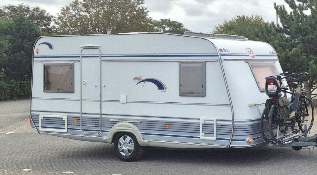T.E.C 460 Travel King 2002 zakluifel THULE 100%, Frans bed, T.E.C., Rondzit, Frans bed, Particulier