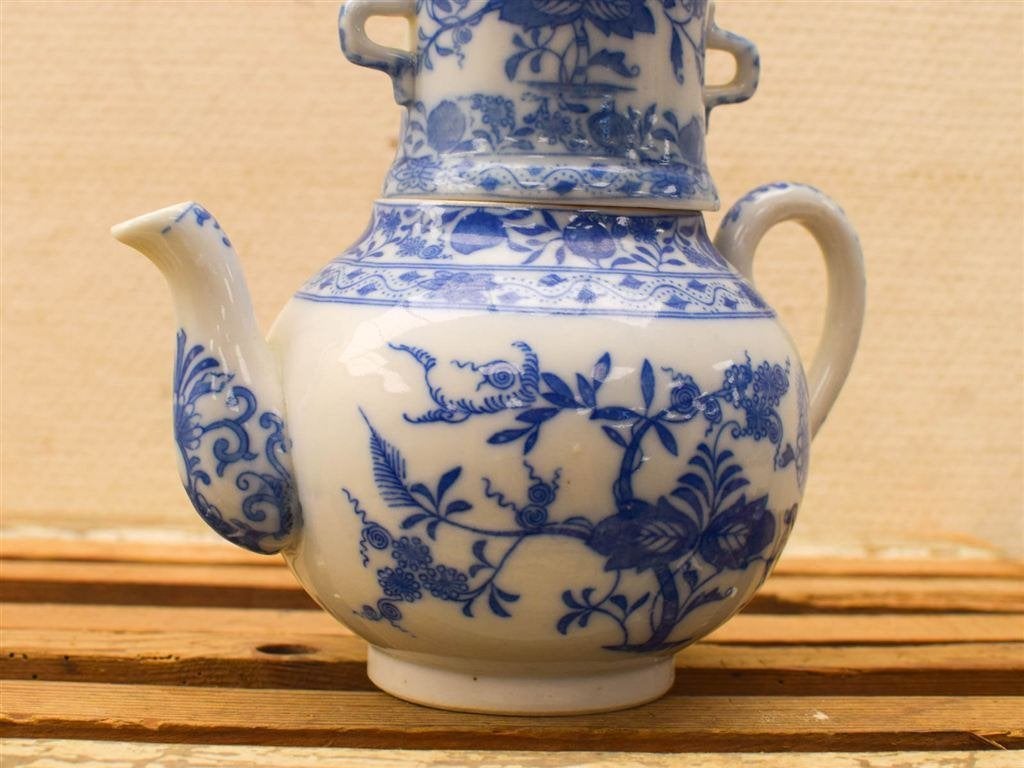 Chinees porseleinen theepot 51540, Ophalen of Verzenden