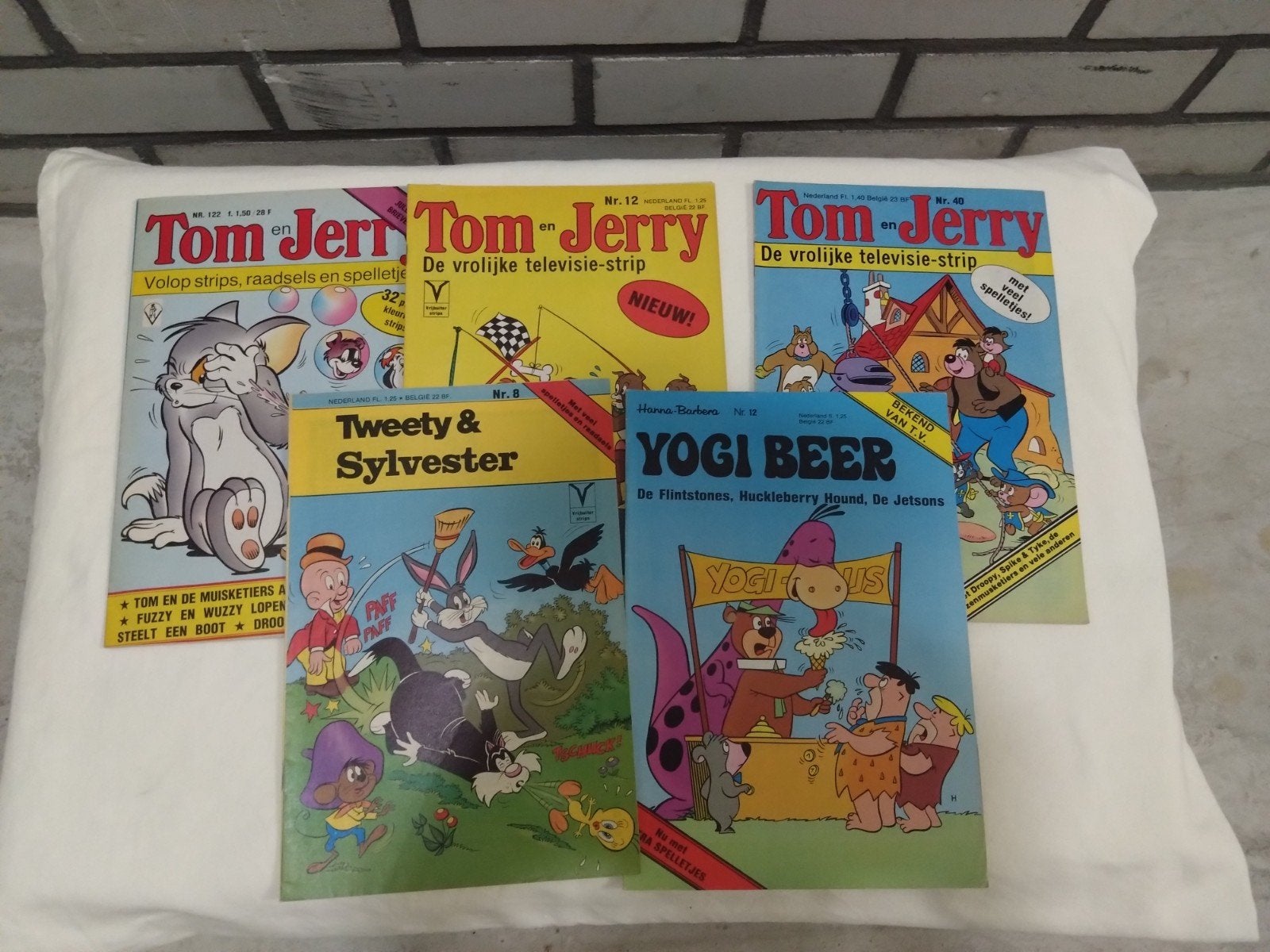 Tom en Jerry, Yogi Beer, Tweety & Sylvester stripboeken, Boeken, Stripboeken, Meerdere stripboeken, Ophalen of Verzenden, Gelezen