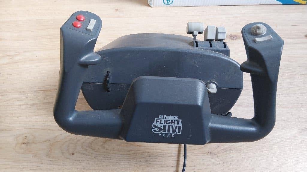 flight sim yoke, Ophalen, Gebruikt, Overige merken