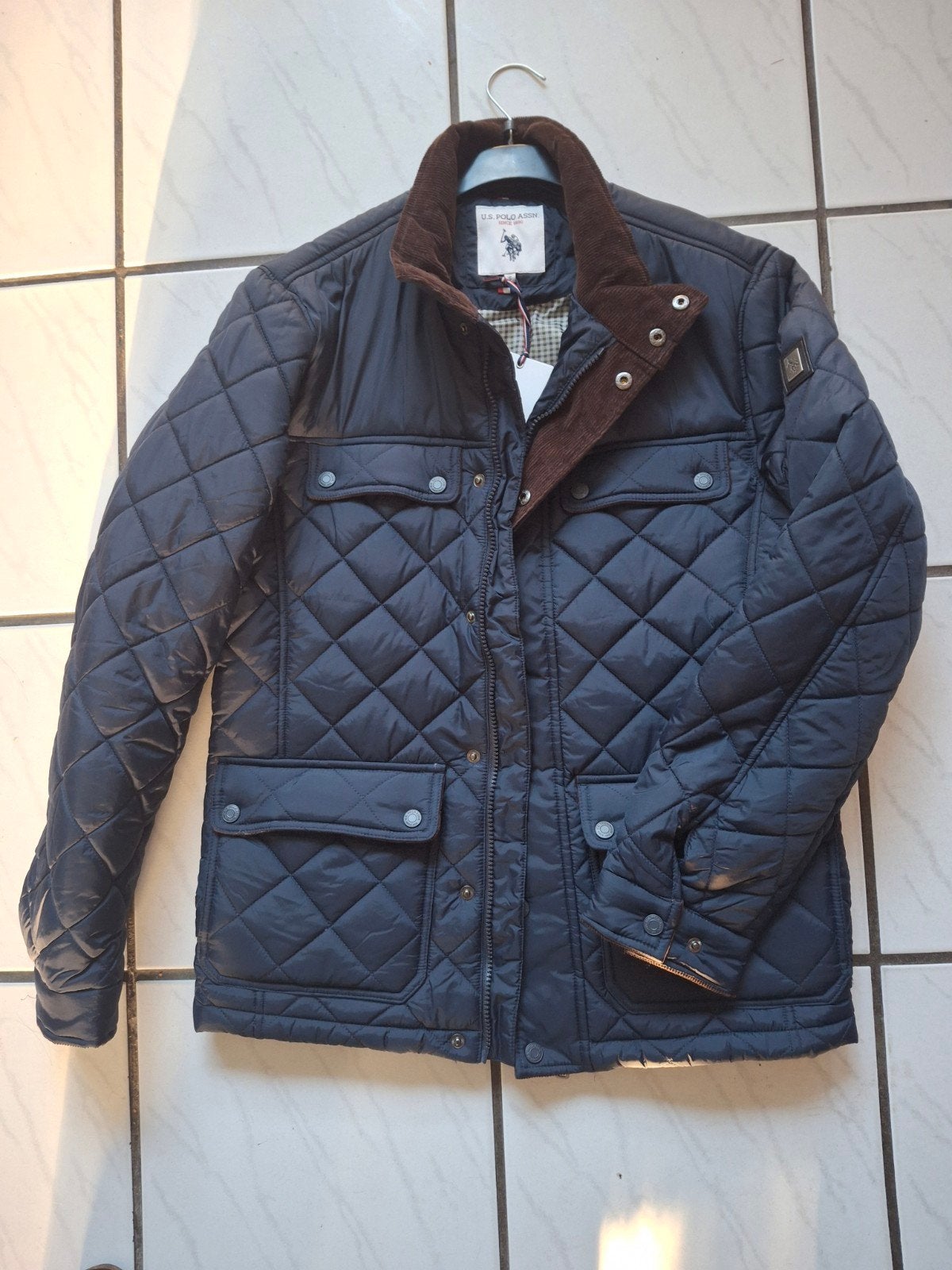 aangeboden nieuwe winterjas US.Polo ASSN., Ophalen, Nieuw, Blauw
